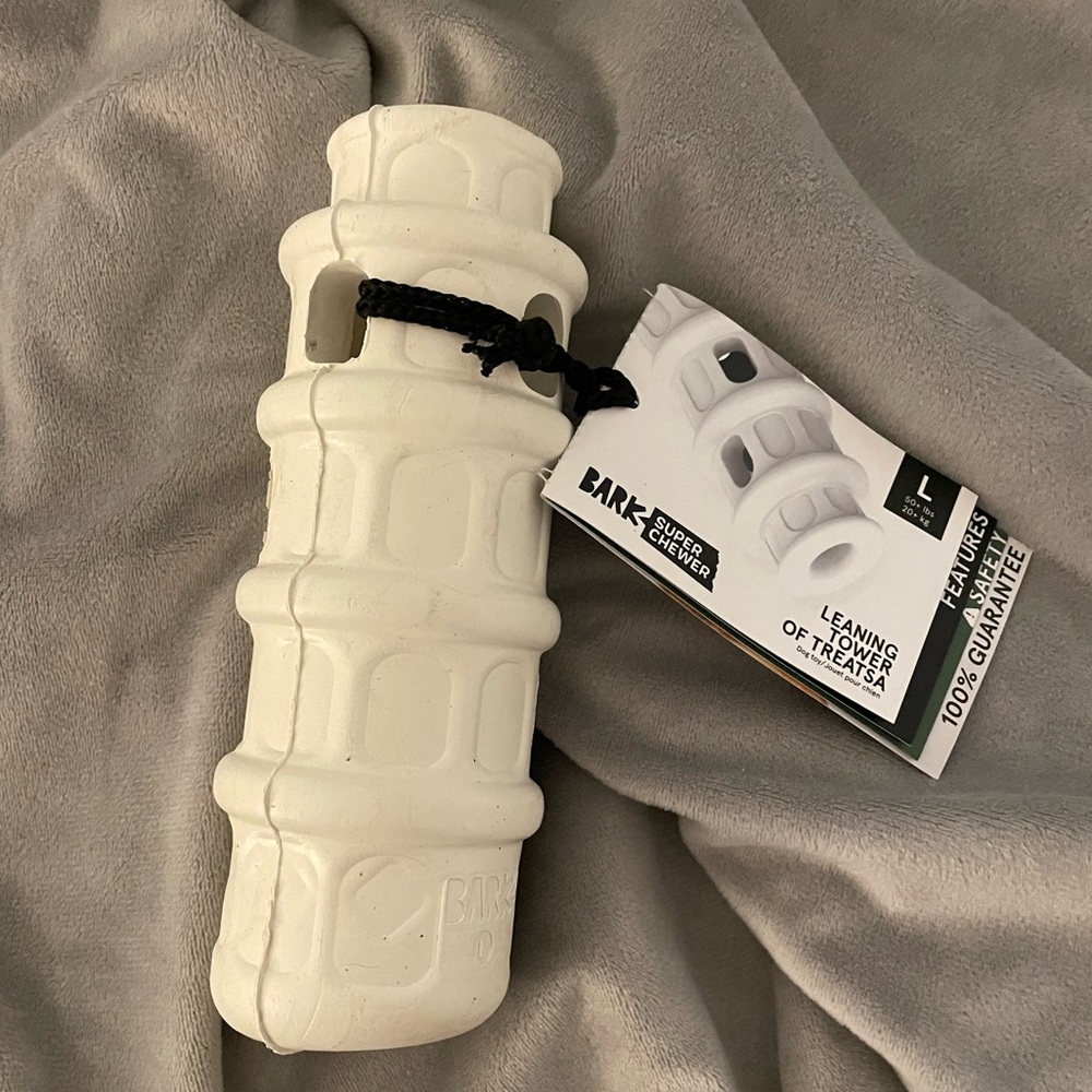 Bark Box Super Chewer ‘Leaning Tower of Treatsa’ dog toy